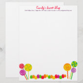 En-tête de lettre de sucrerie (Devant / Derrière)