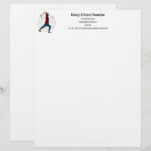 En-tête De Lettre Défilement Ax (Devant / Derrière)