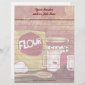 En-tête de lettre démodé de chef (Devant / Derrière)