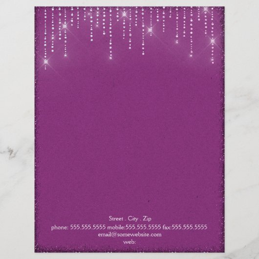 En-tête de lettre d'étincelle et de parties (Devant)