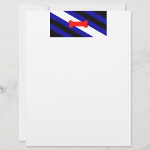 En-tête De Lettre Drapeau de fierté de jeu de chiots de SlipperyJoe