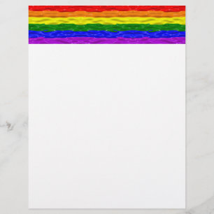 En-tête De Lettre Drapeau de fierté de SlipperyJoe's vernis liquide