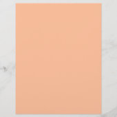 En-tête De Lettre Eau blanche verte de la pêche de la fleur (Dos)