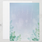 En-tête De Lettre Eau et verdure (Devant / Derrière)