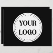 En-tête De Lettre Élégant, contemporain, poli et personnalisable. (Devant / Derrière)