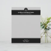 En-tête de lettre élégant de CABINETS JURIDIQUES (Debout devant)