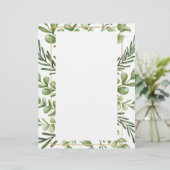 En-tête De Lettre Élégant en-tête à lettres florales (Debout devant)