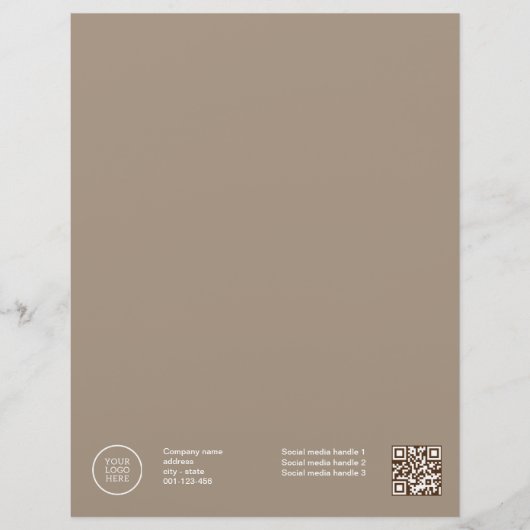 En-tête De Lettre En-tête (Devant)