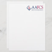 En-tête De Lettre En-tête AAFCS (Devant / Derrière)