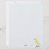 En-tête De Lettre En-tête : Canaries (Dos)