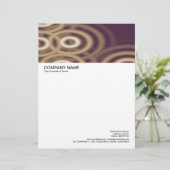 En-tête De Lettre En-tête de grande image - Anneaux Sepia (Debout devant)