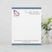 En-tête De Lettre en-tête de logo moderne (Debout devant)