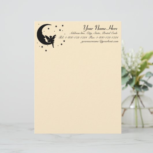 En-tête De Lettre En-tête des étoiles (Debout devant)