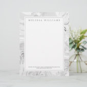 En-tête De Lettre En-tête moderne Marble Creative Professional (Debout devant)