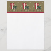 En-tête De Lettre En-tête Noël (Devant)