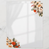 En-tête De Lettre en-tête, papier à en-tête à papier (Devant / Derrière)