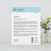 En-tête De Lettre En-tête professionnel (Debout devant)