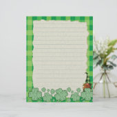 En-tête De Lettre En-tête Shamrock (Debout devant)