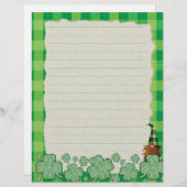 En-tête De Lettre En-tête Shamrock (Devant / Derrière)