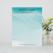 En-tête De Lettre Encre d'alcool (Debout devant)