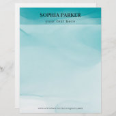 En-tête De Lettre Encre d'alcool (Devant / Derrière)