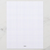 En-tête De Lettre Engineering Graph Paper Sheets with Company Logo (Dos)