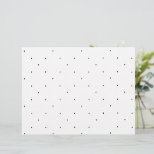 En-tête De Lettre Ensemble de dossiers à motif triangulaire minimali
