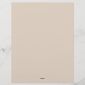 En-tête De Lettre Épée et Bouclier Imaginaire médiéval Monogramme (Dos)