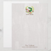 En-tête De Lettre Eric Carle | Un monde de merveilles (Devant / Derrière)