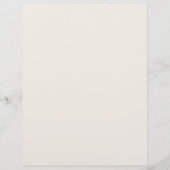 En-tête De Lettre EVERLY Ivory Black Business Professional Company (Dos)