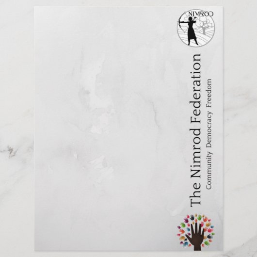 En-tête De Lettre Fédération de Nimrod (Devant)