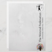 En-tête De Lettre Fédération de Nimrod (Devant / Derrière)