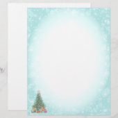 En-tête De Lettre Flambeaux à feuilles (Devant / Derrière)