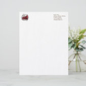 En-tête De Lettre Flamenco - En-tête (Debout devant)