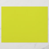 En-tête De Lettre Flat Yellow Background – Back-to-School Texture (Devant)