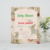 En-tête De Lettre fleurs délicates et feuille dans le style chinois (Debout devant)