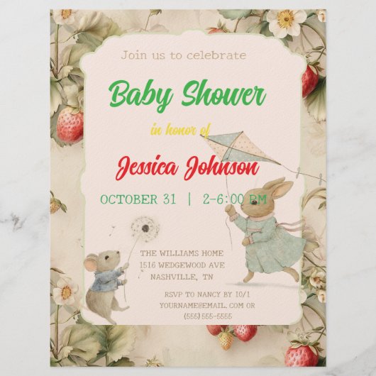 En-tête De Lettre fleurs délicates et feuille dans le style chinois (Devant)