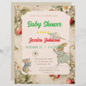 En-tête De Lettre fleurs délicates et feuille dans le style chinois (Devant / Derrière)