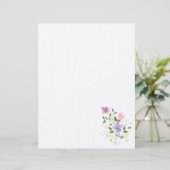 En-tête De Lettre Floral (Debout devant)