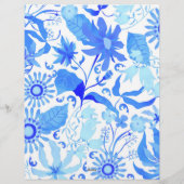 En-tête de lettre florale glamour (Dos)