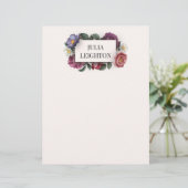 En-tête De Lettre Flore foncée (Debout devant)