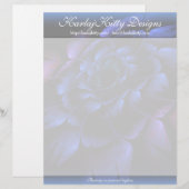 En-tête De Lettre Flore gelée 2 (Devant / Derrière)