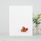 En-tête De Lettre Fraises (Debout devant)