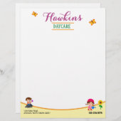 En-tête De Lettre Garde professionnelle (Devant / Derrière)