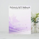 En-tête de lettre Hallmark (Debout devant)