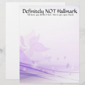 En-tête de lettre Hallmark (Devant / Derrière)