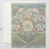 En-tête De Lettre Harmony In Bloom (Devant / Derrière)