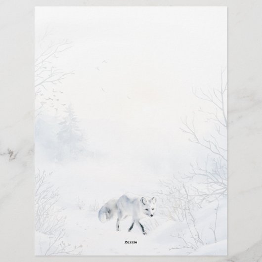 En-tête De Lettre Hiver Poinsettia Pine Cônes Noël (Dos)