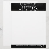 En-tête De Lettre Il danse instructif (Devant / Derrière)