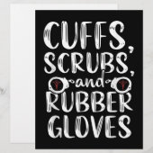 En-tête De Lettre Infirmière correctionnelle RN Prison Infirmière Mé (Devant / Derrière)